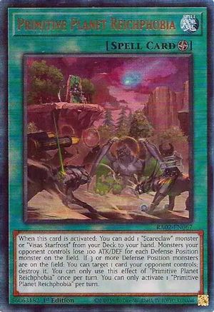 Image of Primitive Planet Reichphobia (PUR) (RA02-EN067) - 25th Anniversary Rarity Collection II 1st Edition