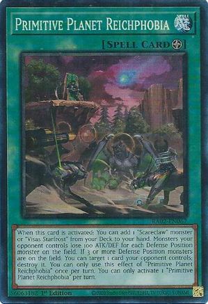 Image of Primitive Planet Reichphobia (PCR) (RA02-EN067) - 25th Anniversary Rarity Collection II 1st Edition