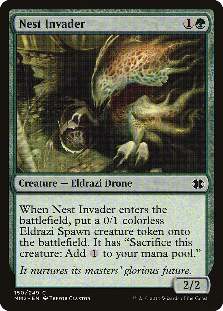 Image of Nest Invader (MM2-150) - Modern Masters 2015 Foil
