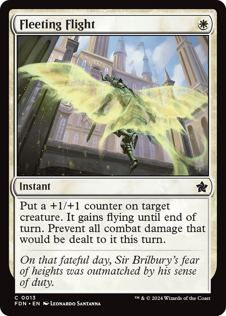 Image of Fleeting Flight (FDN-013) - Foundations Foil