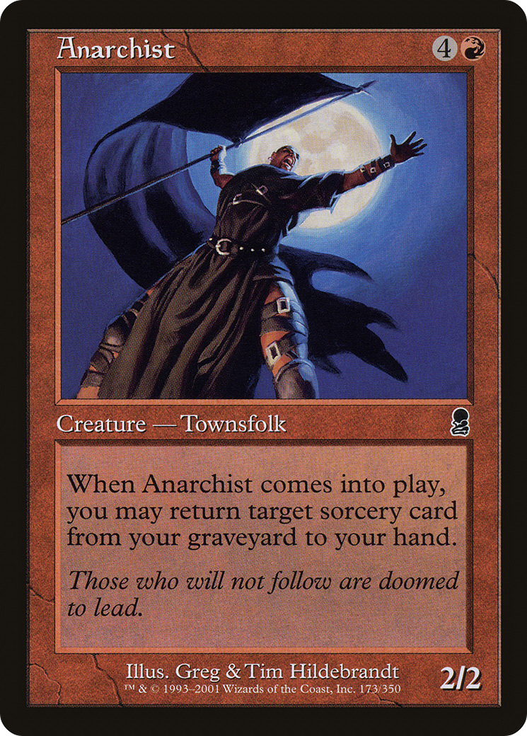 Image of Anarchist (ODY-173) - Odyssey