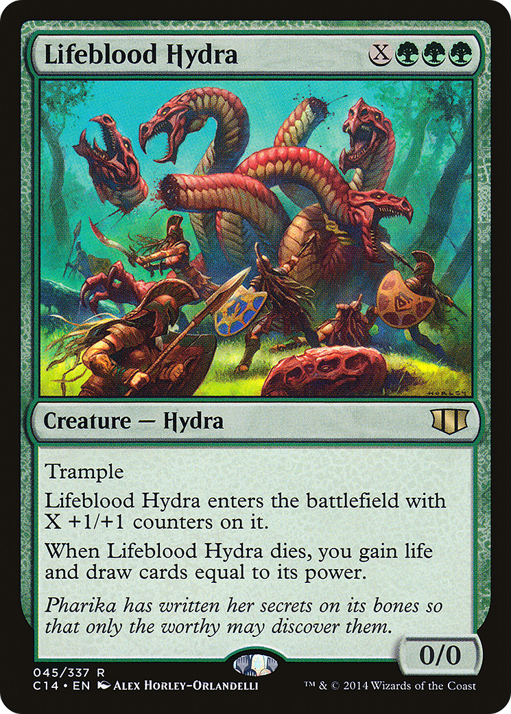 Image of Lifeblood Hydra (C14-045) - Commander 2014