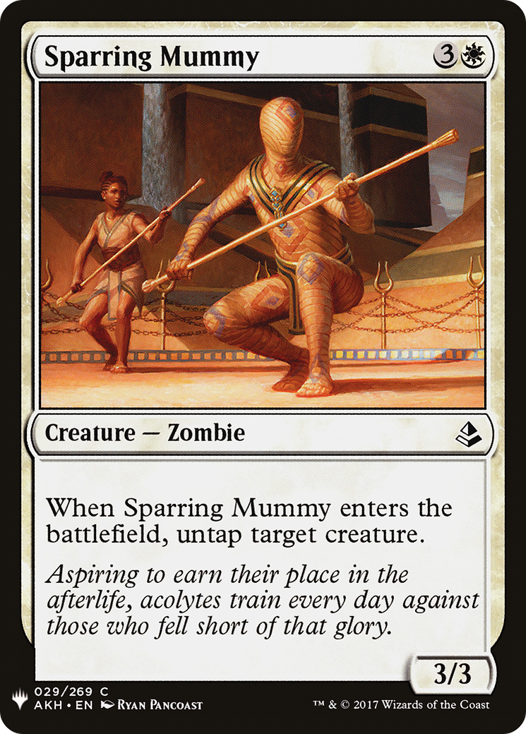 Image of Sparring Mummy (LIST-029) - The List