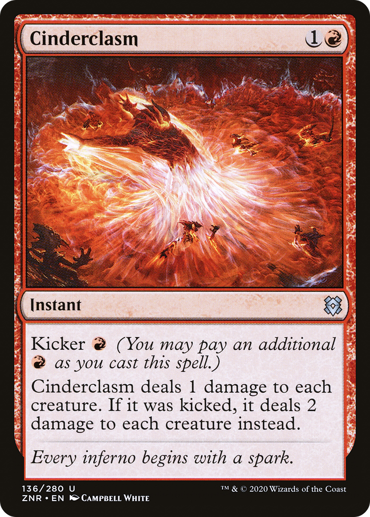 Image of Cinderclasm (ZNR-136) - Zendikar Rising