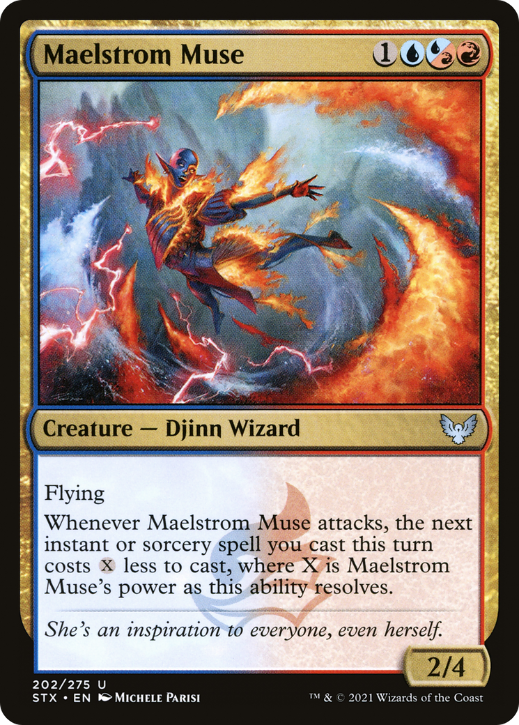 Image of Maelstrom Muse (STX-202) - Strixhaven: School of Mages