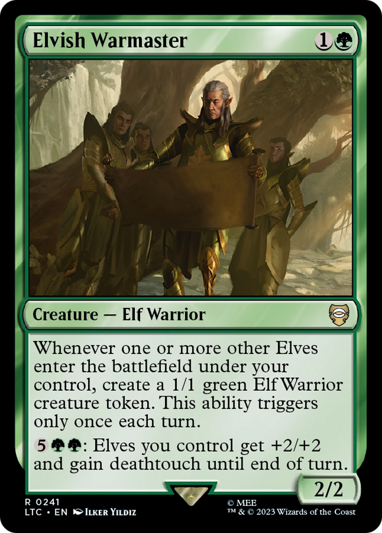 Image of Elvish Warmaster (LTC-241) - Tales of Middle-earth Commander