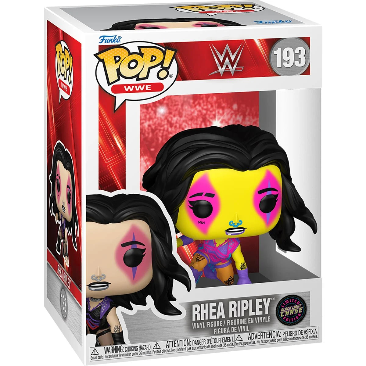 Image of WWE Rhea Ripley WM40 Funko Pop! Vinyl Figure #193 CHASE