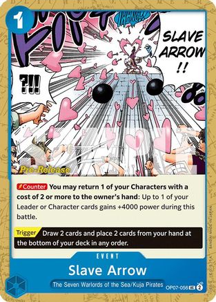 Image of Slave Arrow (OP07-056) - 500 Years in the Future Pre-Release Cards