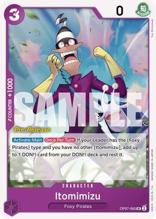 Image of Itomimizu (OP07-060) - 500 Years in the Future Pre-Release Cards