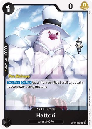 Image of Hattori (OP07-088) - 500 Years in the Future Pre-Release Cards