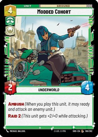 Image of Modded Cohort (100/262) - Shadows of the Galaxy Foil