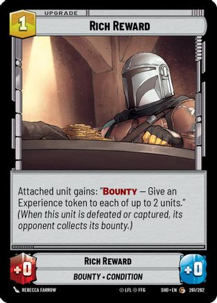 Image of Rich Reward (261/262) - Shadows of the Galaxy Foil