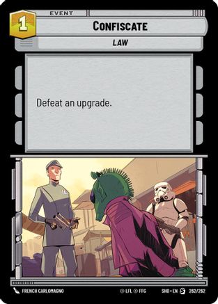 Image of Confiscate (262/262) - Shadows of the Galaxy Foil