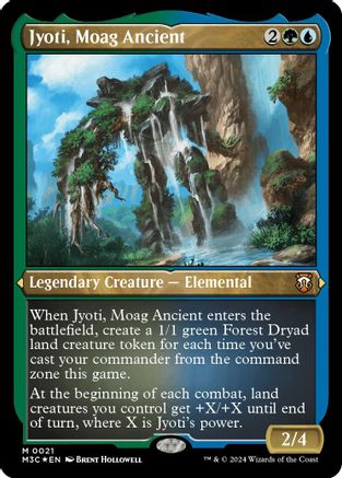 Image of Jyoti, Moag Ancient (Foil Etched) (M3C-021) - Modern Horizons 3 Commander Foil