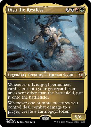 Image of Disa the Restless (Foil Etched) (M3C-020) - Modern Horizons 3 Commander Foil