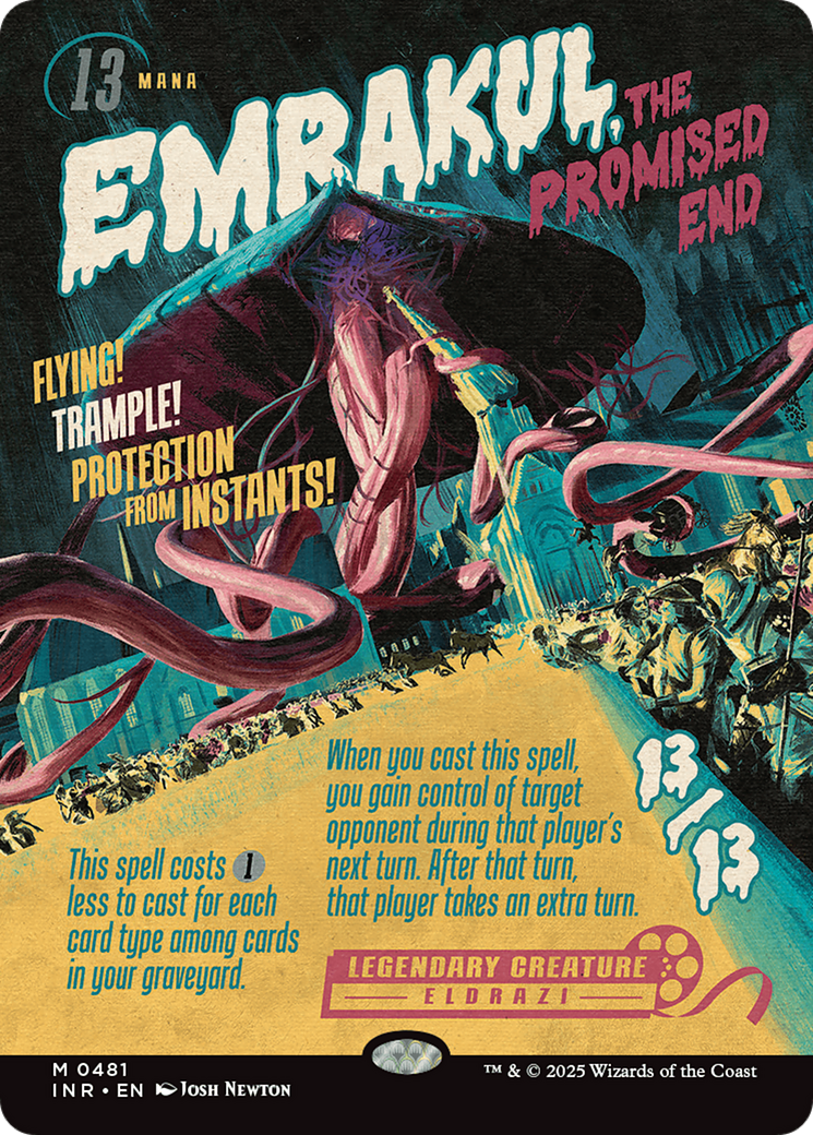 Image of Emrakul, the Promised End (Showcase) (INR-481) - Innistrad Remastered: (Showcase) (Borderless)