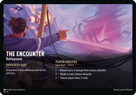 Image of The Encounter // A Dark Realm - Battleground (Oversized)  - Illumineers Quest Deep Trouble