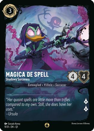 Image of Magica De Spell - Shadowy Sorceress (11/31) - Illumineers Quest Deep Trouble