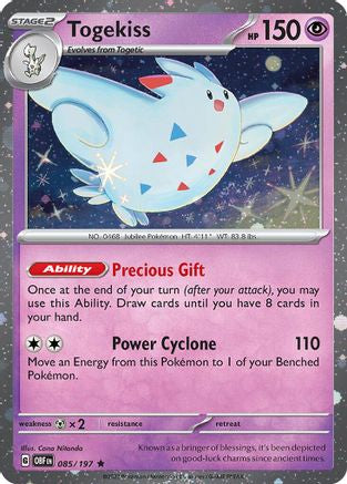 Image of Togekiss 085/197  - Holofoil Blister Exclusives - Promo
