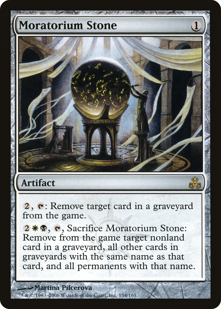 Image of Moratorium Stone (GPT-154) - Guildpact Foil
