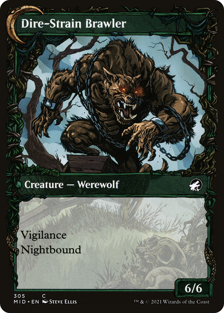 Image of Tireless Hauler (Showcase) (MID-305) - Innistrad: Midnight Hunt: (Showcase, Double Faced Transform)