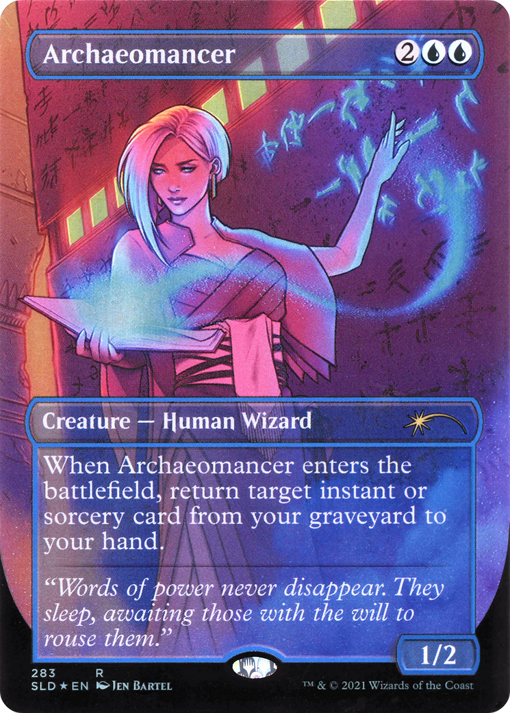 Image of Archaeomancer (SLD-283) - Secret Lair Drop (Borderless)