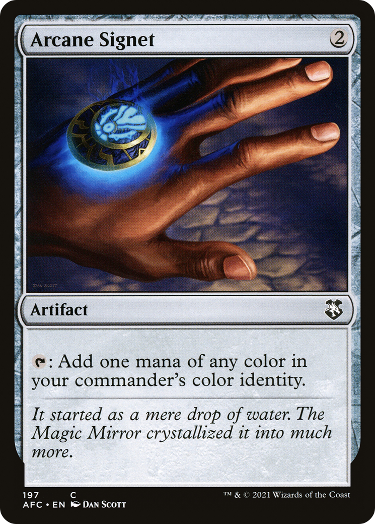 Image of Arcane Signet (AFC-197) - Forgotten Realms Commander
