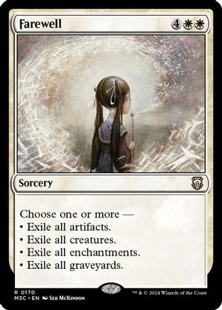 Image of Farewell (Ripple Foil) (M3C-170) - Modern Horizons 3 Commander Foil