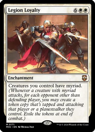 Image of Legion Loyalty (Ripple Foil) (M3C-171) - Modern Horizons 3 Commander Foil