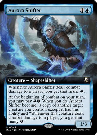 Image of Aurora Shifter (Extended Art) (Ripple Foil) (M3C-045) - Modern Horizons 3 Commander Foil