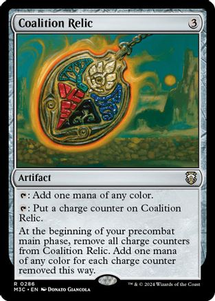 Image of Coalition Relic (Ripple Foil) (M3C-286) - Modern Horizons 3 Commander Foil