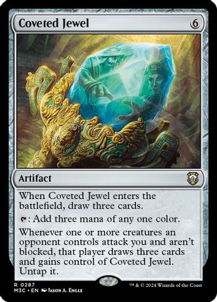 Image of Coveted Jewel (Ripple Foil) (M3C-287) - Modern Horizons 3 Commander Foil