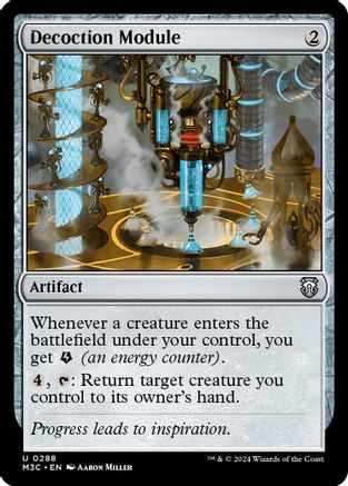 Image of Decoction Module (Ripple Foil) (M3C-288) - Modern Horizons 3 Commander Foil