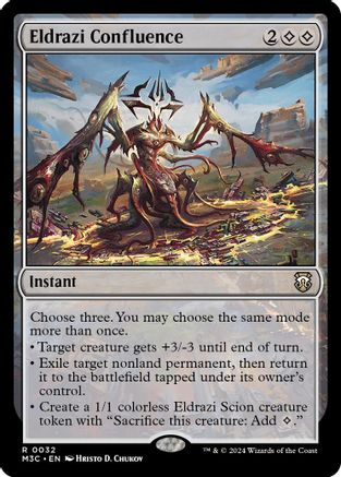 Image of Eldrazi Confluence (Ripple Foil) (M3C-032) - Modern Horizons 3 Commander Foil