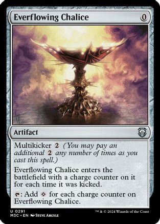 Image of Everflowing Chalice (Ripple Foil) (M3C-291) - Modern Horizons 3 Commander Foil