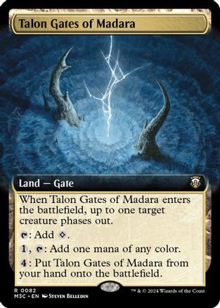 Image of Talon Gates of Madara (Extended Art) (Ripple Foil) (M3C-082) - Modern Horizons 3 Commander Foil