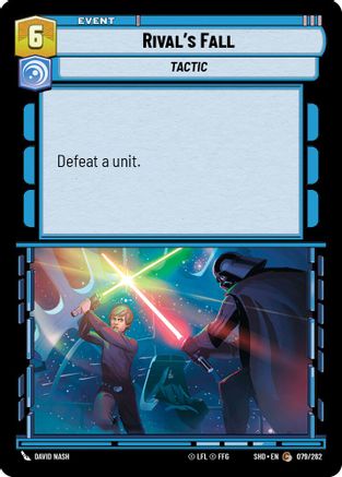 Image of Rival's Fall (079/262) - Shadows of the Galaxy Foil