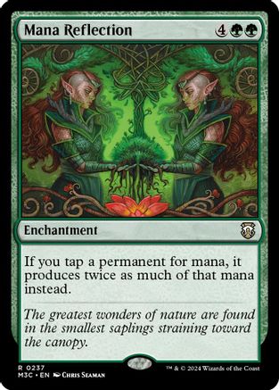 Image of Mana Reflection (Ripple Foil) (M3C-237) - Modern Horizons 3 Commander Foil