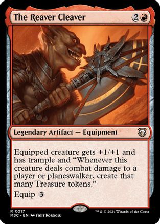 Image of The Reaver Cleaver (Ripple Foil) (M3C-217) - Modern Horizons 3 Commander Foil