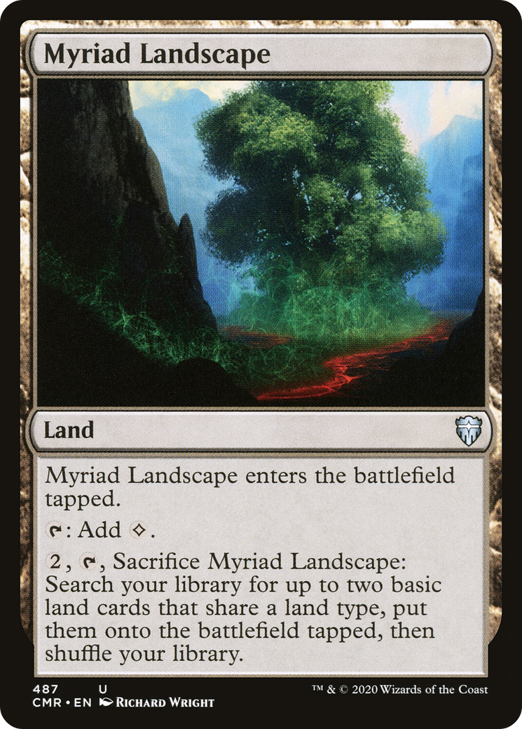 Image of Myriad Landscape (CMR-487) - Commander Legends