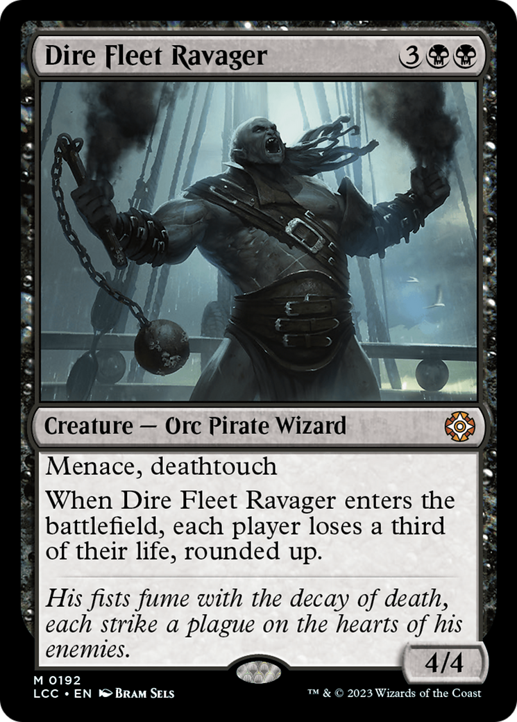 Image of Dire Fleet Ravager (LCC-192) - The Lost Caverns of Ixalan Commander