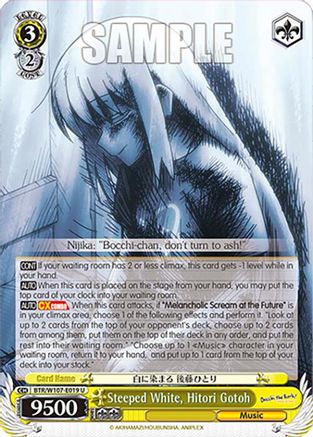 Image of Steeped White, Hitori Gotoh (BTR/W107-E019 U) - BOCCHI THE ROCK!