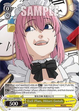 Image of Evil Plan, Hitori Gotoh (BTR/W107-E020 C) - BOCCHI THE ROCK!