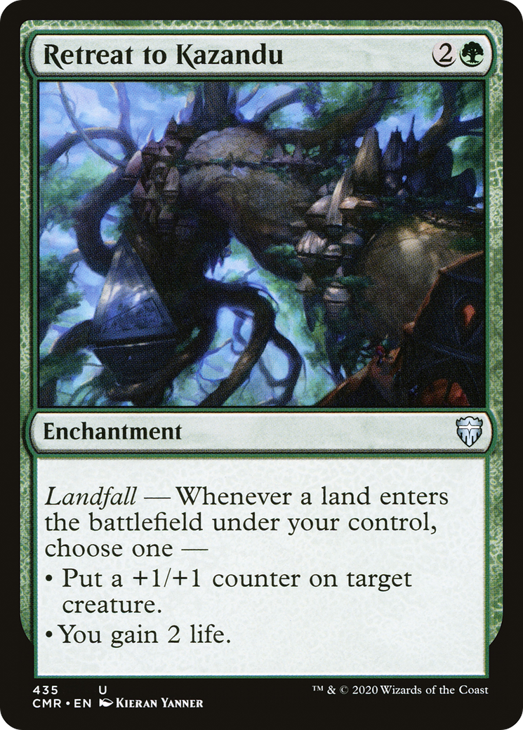 Image of Retreat to Kazandu (CMR-435) - Commander Legends