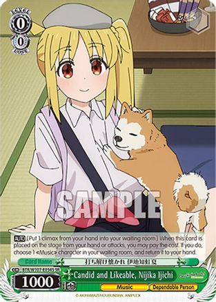Image of Candid and Likeable, Nijika Ijichi (SR) (BTR/W107-E054S SR) - BOCCHI THE ROCK!