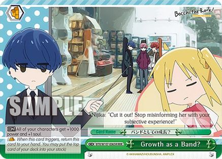 Image of Growth as a Band? (RRR) (BTR/W107-E065R RRR) - BOCCHI THE ROCK!