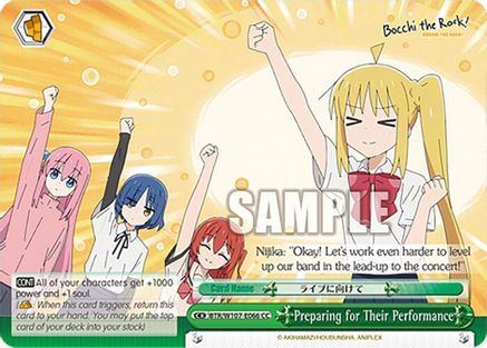 Image of Preparing for Their Performance (BTR/W107-E066 CC) - BOCCHI THE ROCK!