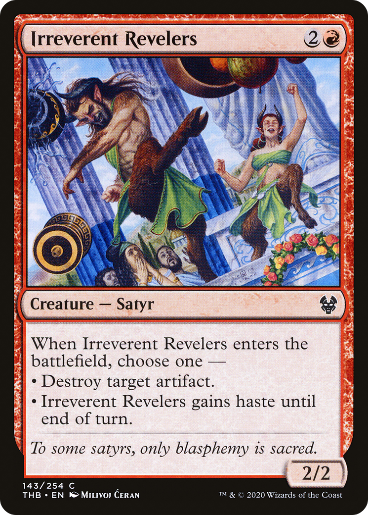 Image of Irreverent Revelers (THB-143) - Theros Beyond Death
