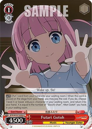 Image of Futari Gotoh (BTR/W107-E092 C) - BOCCHI THE ROCK!