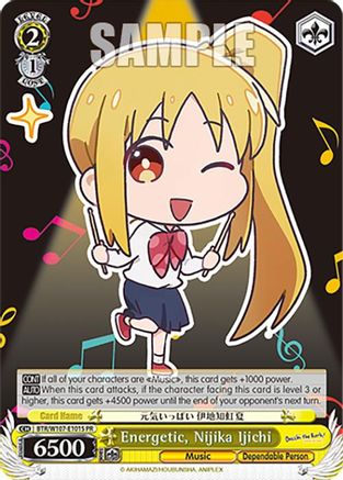 Image of Energetic, Nijika Ijichi (Foil) (BTR/W107-E101S PR) - BOCCHI THE ROCK!